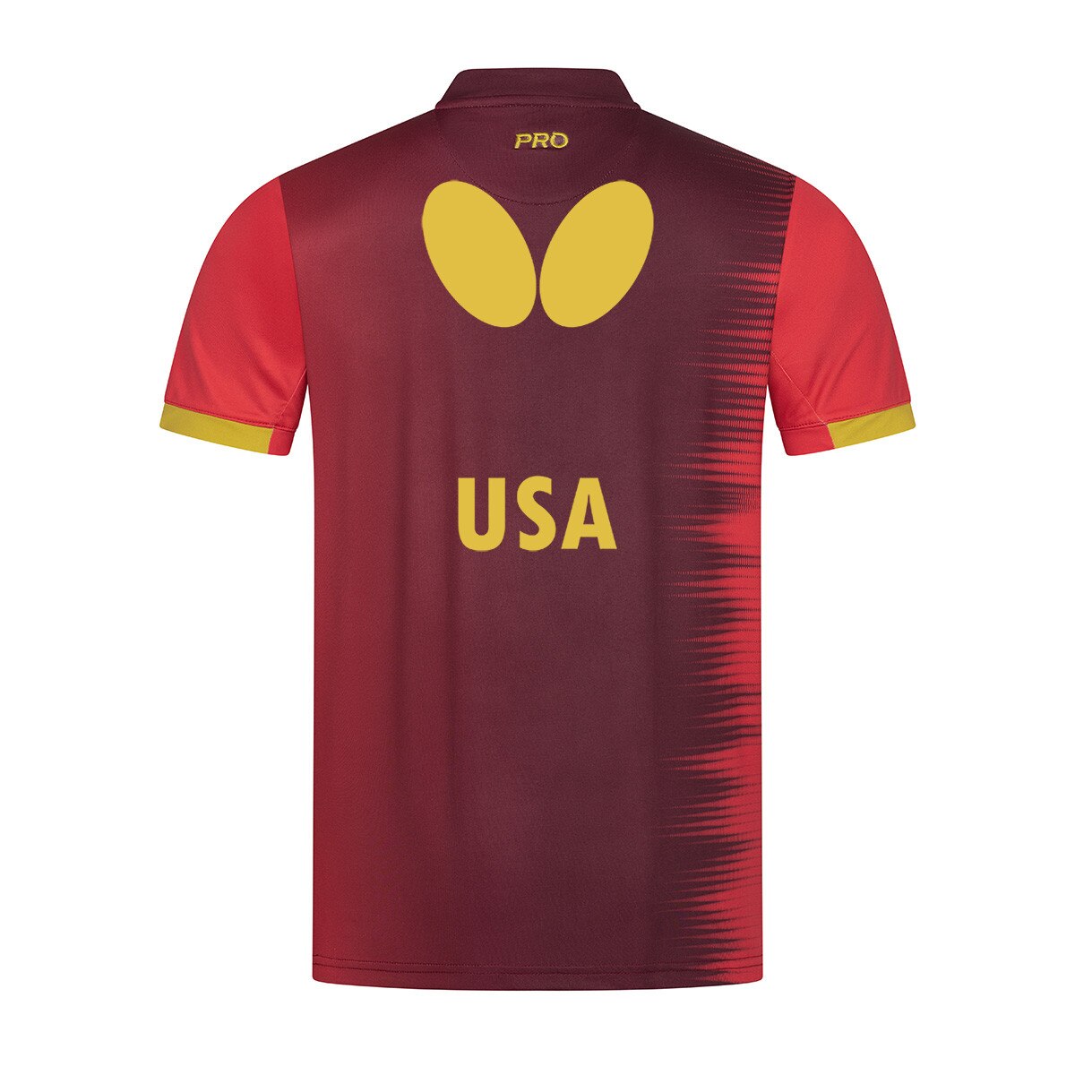 Butterfly Table Tennis USA Team Shirt 26 - Red - Back